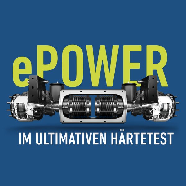 Die ePower Generatorachse im ultimativen Härtetest: Unsere ePower Generatorachse hat extreme Herausforderungen in...